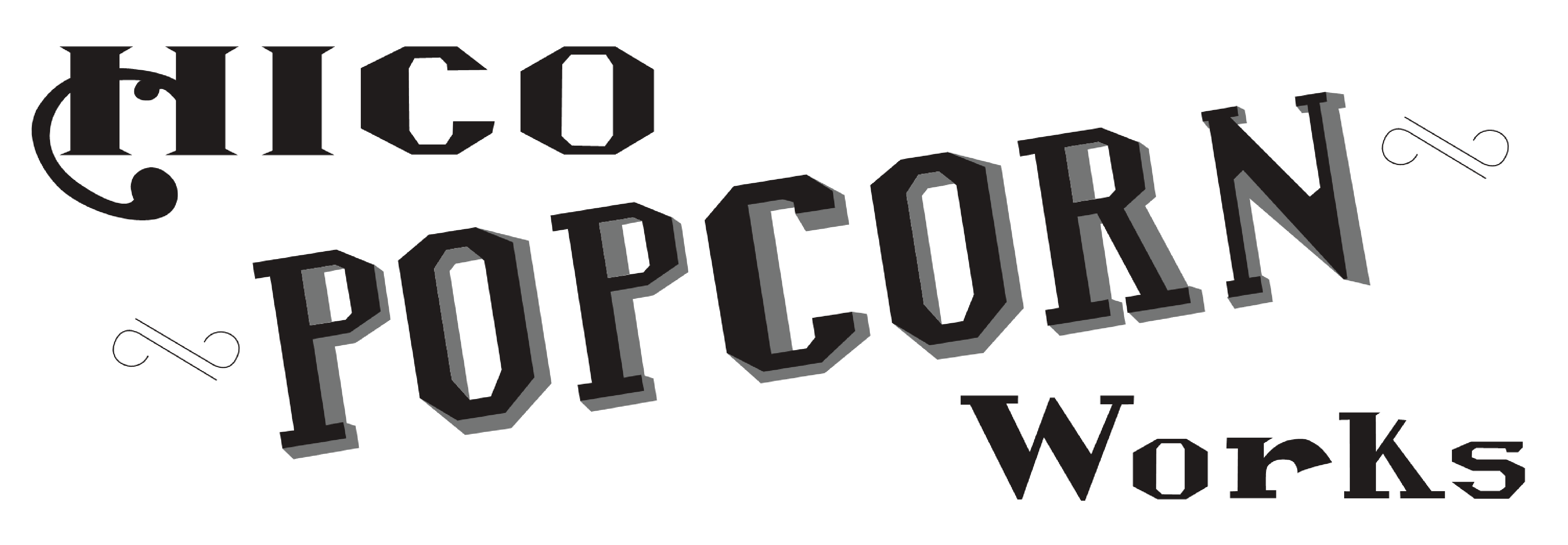 Hico-Popcorn-Works-Logo-white